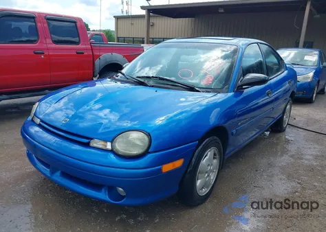 1999 Dodge Neon Highline из США, поврежденный, VIN 1B3ES47YXXD161687